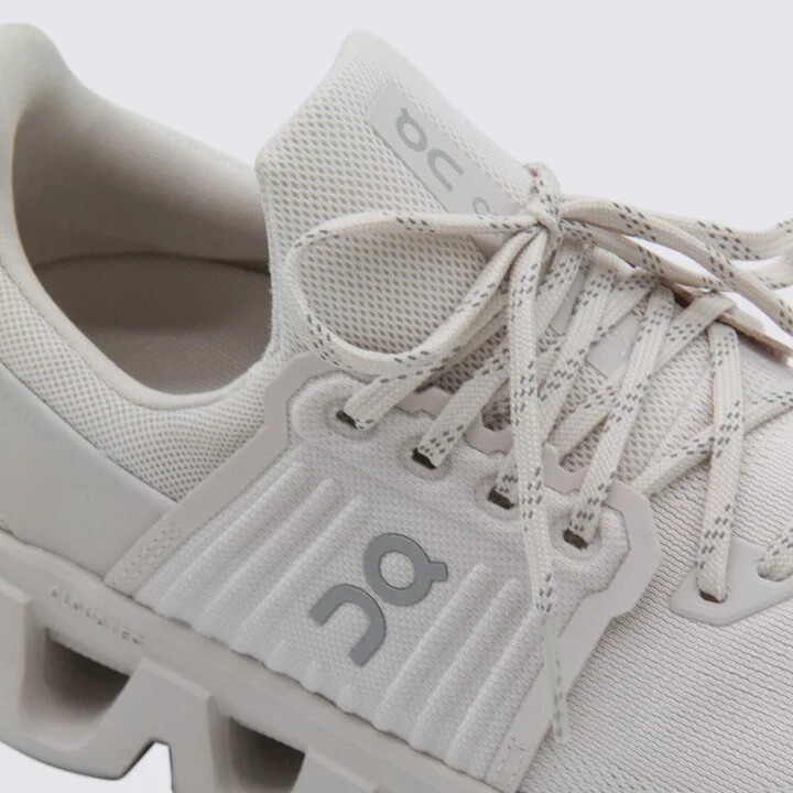 On Running Sand And Ivory Cloudswift 4 Sneakers - Image 4