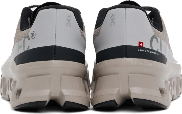 On Taupe Cloudmonster Sneakers - Image 2