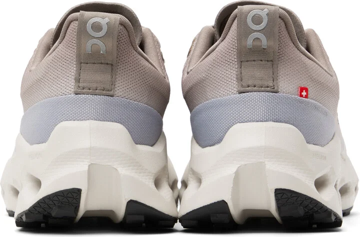 On Taupe Cloudsurfer Trail Waterproof Sneakers - Image 2