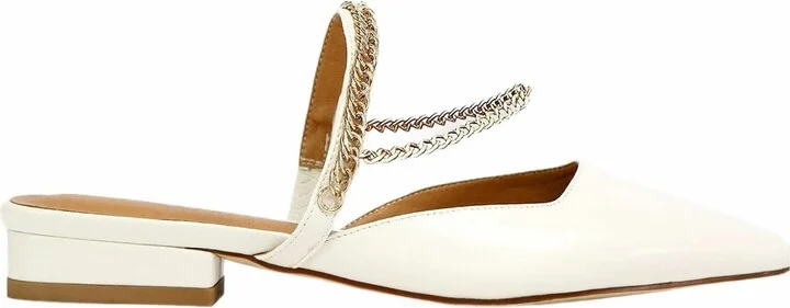 On The Go Leather Flat