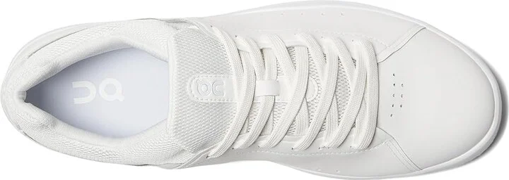 On The Roger Advantage 1 Men's Shoes All White : 7.5 M, Synthetic/Textile - Image 2