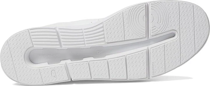 On The Roger Advantage 1 Men's Shoes All White : 7.5 M, Synthetic/Textile - Image 3