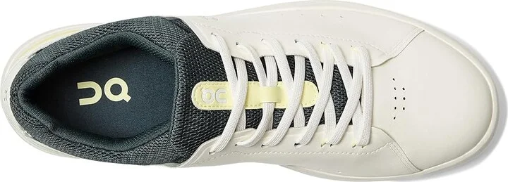 On The Roger Advantage 1 Men's Shoes Ivory/Evergreen : 8.5 M, Synthetic/Textile - Image 2
