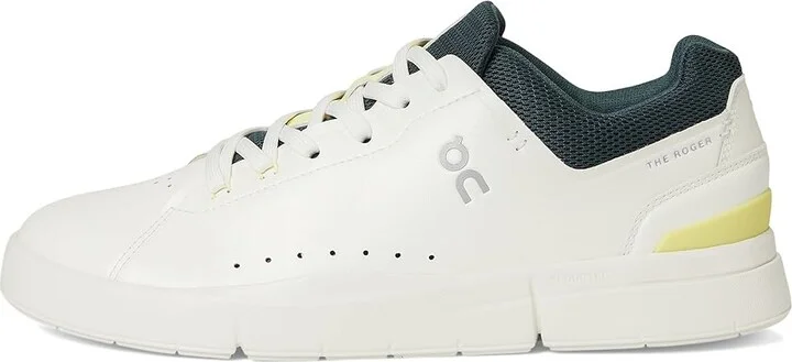 On The Roger Advantage 1 Men's Shoes Ivory/Evergreen : 8.5 M, Synthetic/Textile - Image 6