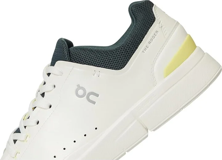 On The Roger Advantage 1 Men's Shoes Ivory/Evergreen : 8.5 M, Synthetic/Textile - Image 7