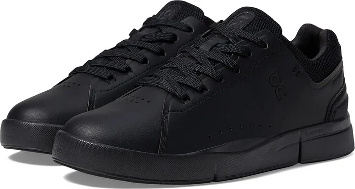 On The Roger Advantage 1 Women's Shoes All Black 1 : 8.5 M, Leather