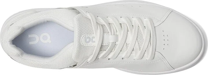 On The Roger Advantage 1 Women's Shoes All White 1 : 10.5 M, Leather - Image 2