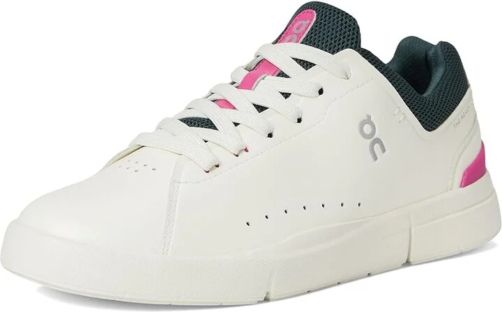 On The Roger Advantage 1 Women's Shoes Ivory/Pink : 9 M, Leather - Image 5