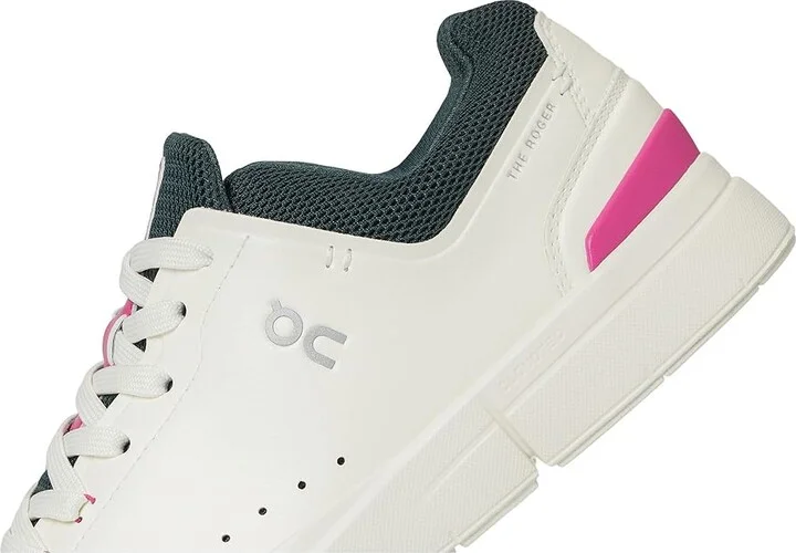 On The Roger Advantage 1 Women's Shoes Ivory/Pink : 9 M, Leather - Image 7