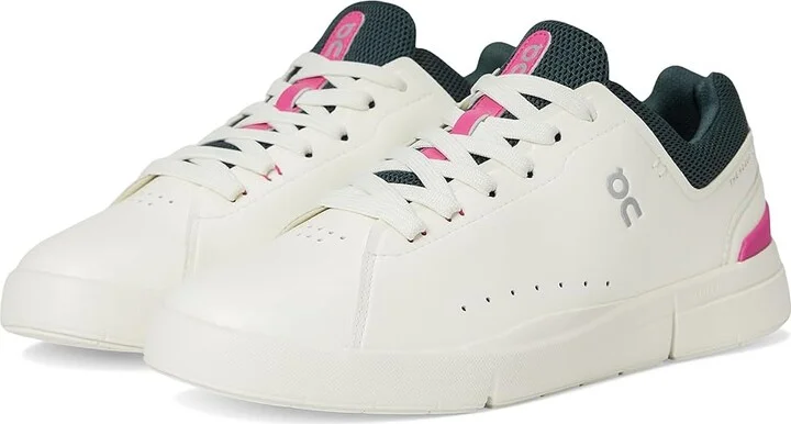 On The Roger Advantage 1 Women's Shoes Ivory/Pink : 9 M, Leather