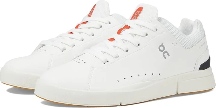 On The Roger Advantage 1 Women's Shoes White/Spice : 5 M, Leather
