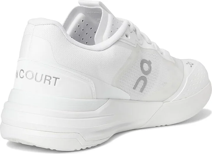 On The Roger Advantage Pro Men's Lace-up Boots White/White : 8.5 M, Synthetic - Image 4