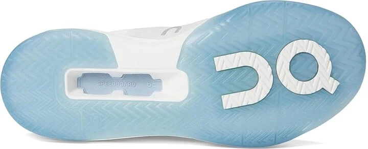 On The Roger Advantage Pro Women's Running Shoes White/Chambray : 8.5 M, Textile - Image 3