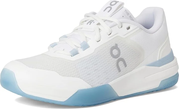 On The Roger Advantage Pro Women's Running Shoes White/Chambray : 8.5 M, Textile - Image 5