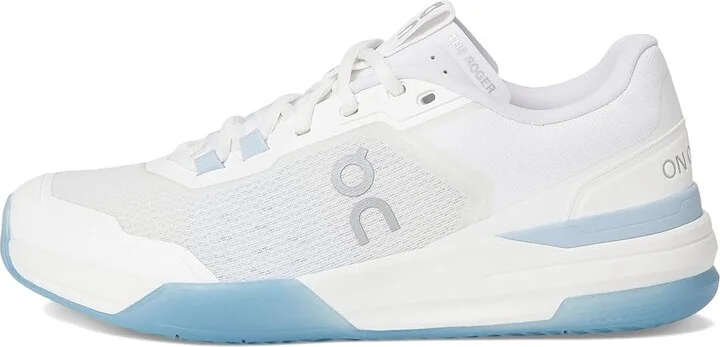 On The Roger Advantage Pro Women's Running Shoes White/Chambray : 8.5 M, Textile - Image 6