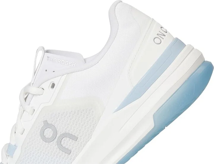On The Roger Advantage Pro Women's Running Shoes White/Chambray : 8.5 M, Textile - Image 7