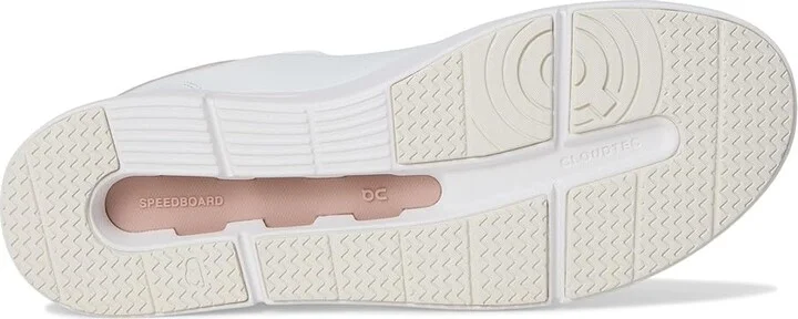 On The Roger Advantage Women's Shoes White/Rosehip : 6 M, Leather - Image 3
