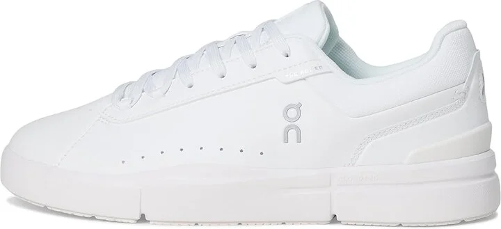 On The Roger Advantage Women's Shoes White/White : 9 M, Leather - Image 6