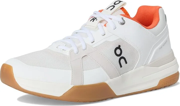 On The ROGER Clubhouse Pro Men's Shoes Ivory/Flame : 8 M, Synthetic - Image 5