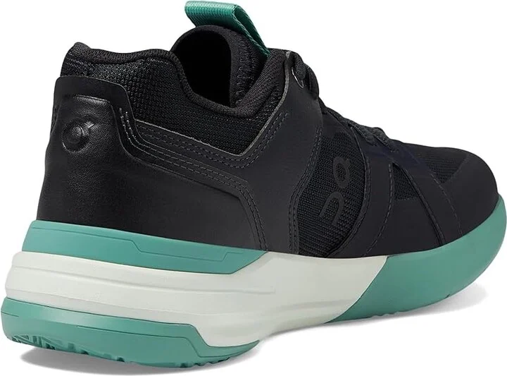 On The ROGER Clubhouse Pro Women's Shoes Black/Green : 5 M, Synthetic/Textile - Image 4