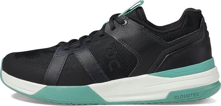 On The ROGER Clubhouse Pro Women's Shoes Black/Green : 5 M, Synthetic/Textile - Image 6