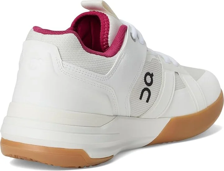 On The ROGER Clubhouse Pro Women's Shoes Ivory/Grenadine : 7.5 M, Synthetic/Textile - Image 4