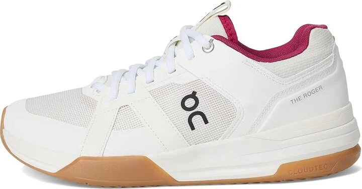 On The ROGER Clubhouse Pro Women's Shoes Ivory/Grenadine : 7.5 M, Synthetic/Textile - Image 6