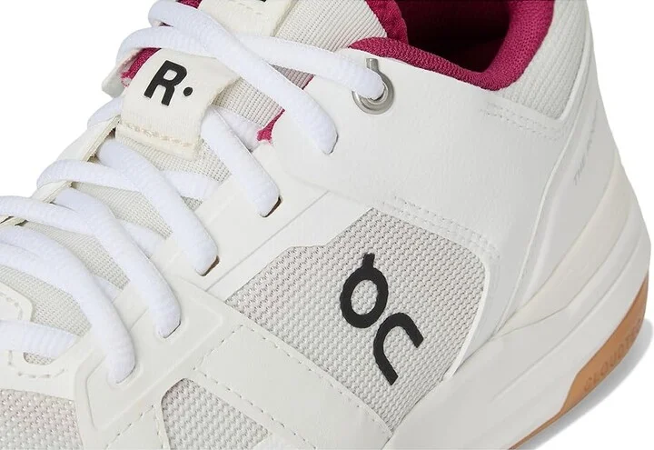 On The ROGER Clubhouse Pro Women's Shoes Ivory/Grenadine : 7.5 M, Synthetic/Textile - Image 7