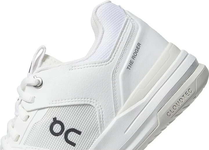 On The ROGER Clubhouse Pro Women's Shoes White/Ice : 8 M, Synthetic/Textile - Image 4