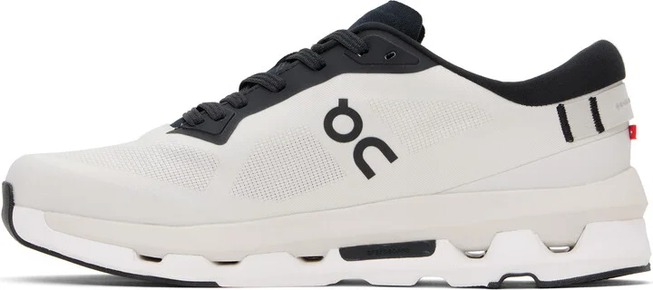 On White & Black Cloudzone Sneakers - Image 3
