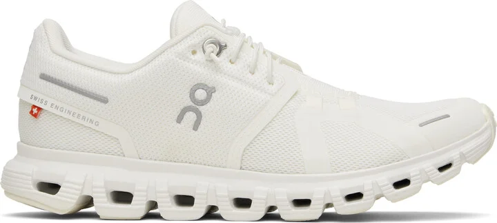 On White Cloud 6 Sneakers