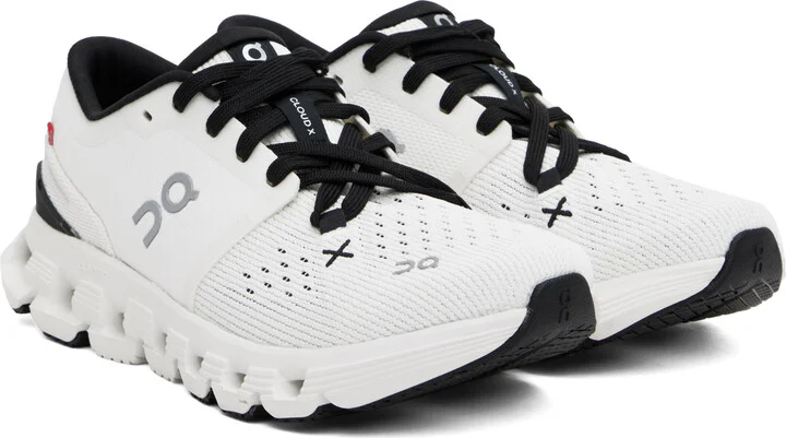 On White Cloud X 4 Sneakers - Image 4