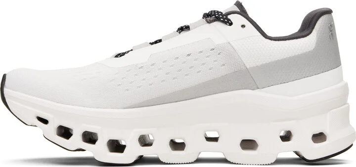 On White Cloudmonster Sneakers - Image 3