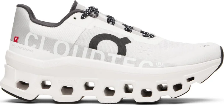 On White Cloudmonster Sneakers