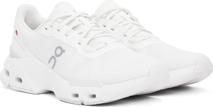 On White Cloudpulse Sneakers - Image 4