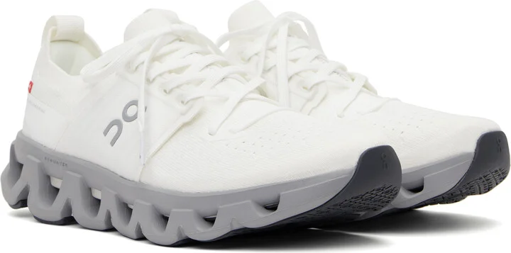 On White Cloudswift 4 Sneakers - Image 4