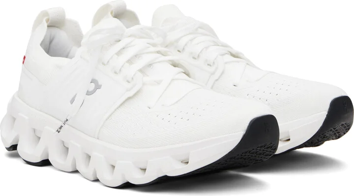 On White Cloudswift 4 Sneakers - Image 4