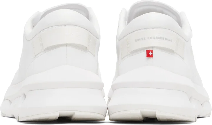 On White Cloudzone Sneakers - Image 2