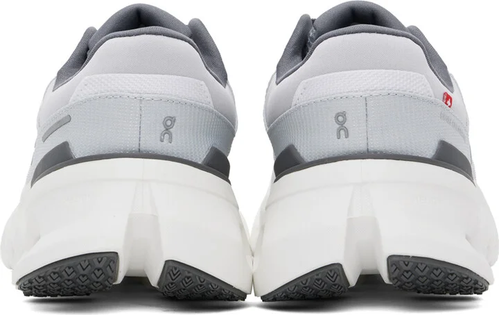 On White & Gray Cloudrunner 2 Sneakers - Image 2