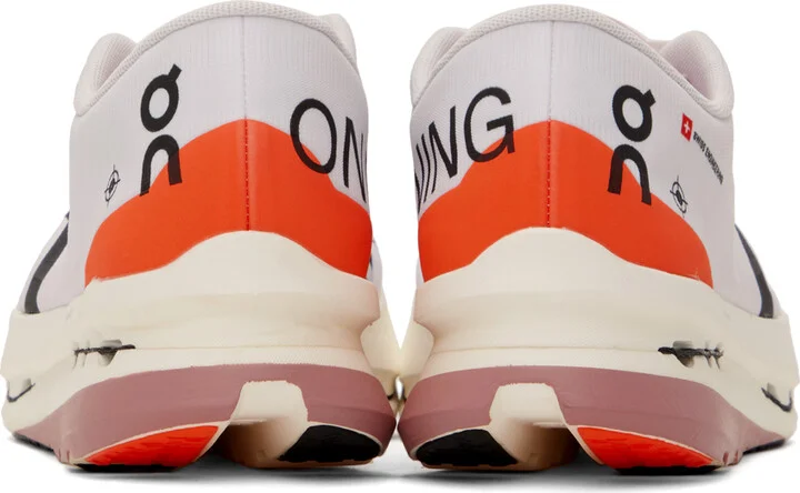 On White & Pink Cloudbloom Echo 3 Sneakers - Image 2