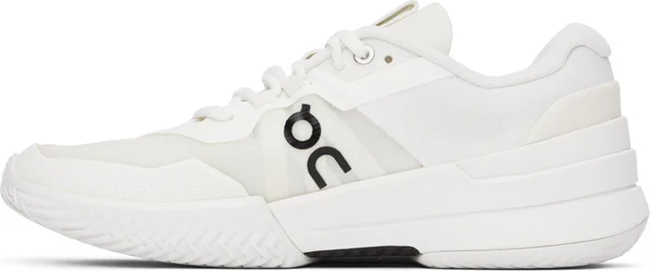 On White 'THE ROGER' Pro 2 Sneakers - Image 3