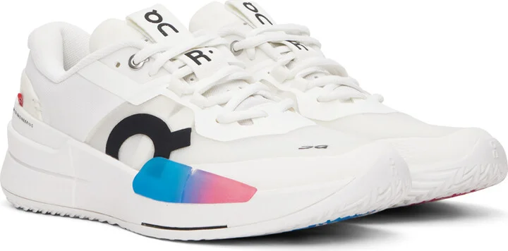 On White 'THE ROGER' Pro 2 Sneakers - Image 4