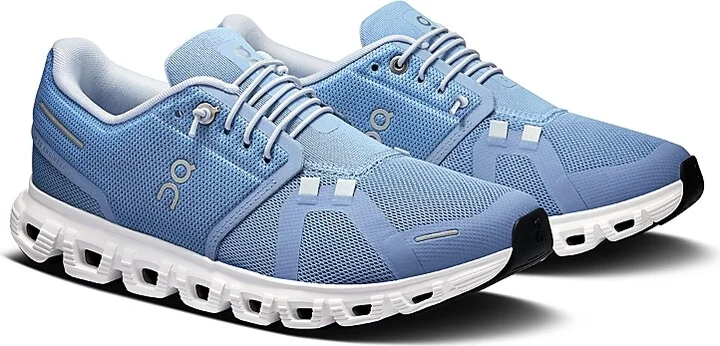 On Women's Cloud 6 Sneakers in Chambray