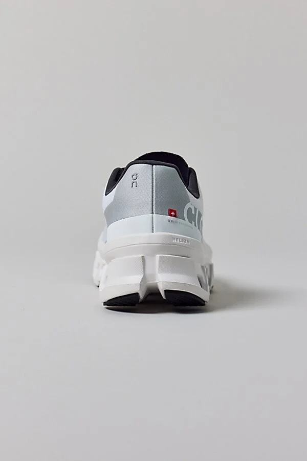 On Women's Cloudmonster Sneaker in All White - Image 4