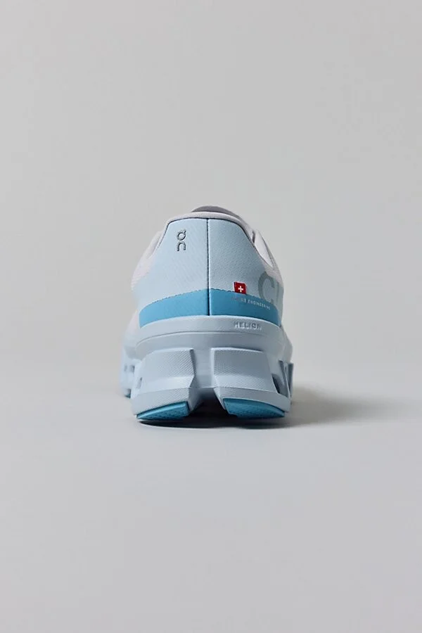 On Women's Cloudmonster Sneaker in All White - Image 8