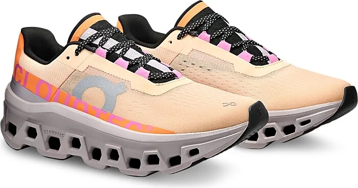On Women's Cloudmonster Sneakers in Blonde