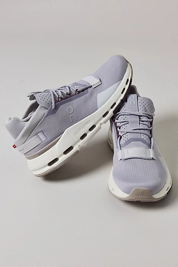 On Women's Cloudnova 2 Sneaker in All White - Image 6