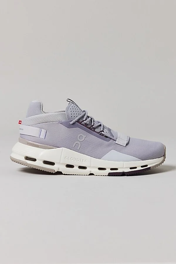 On Women's Cloudnova 2 Sneaker in All White - Image 7