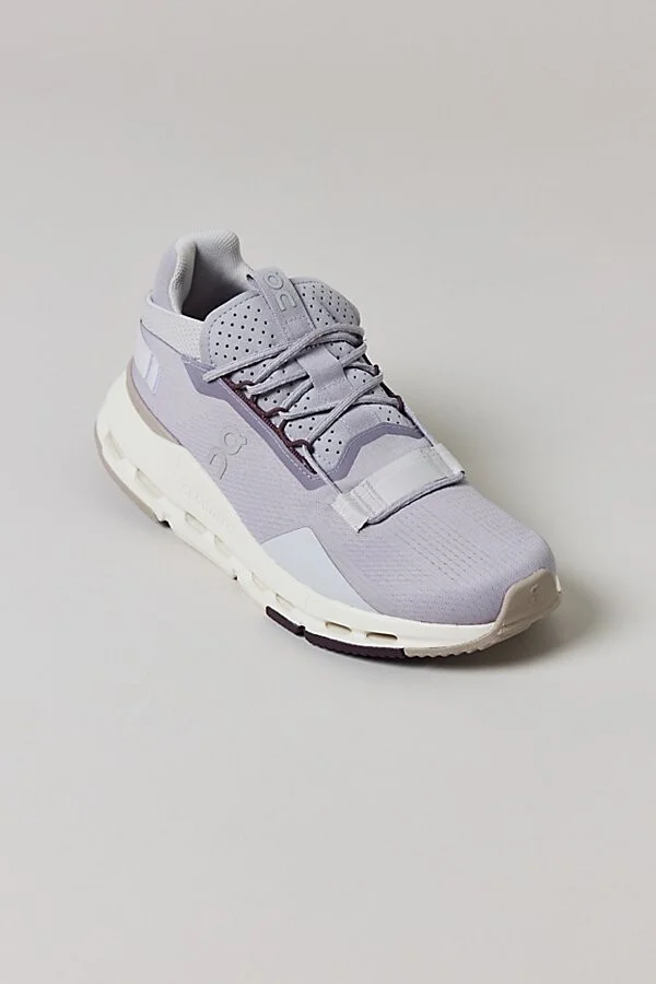 On Women's Cloudnova 2 Sneaker in All White - Image 8
