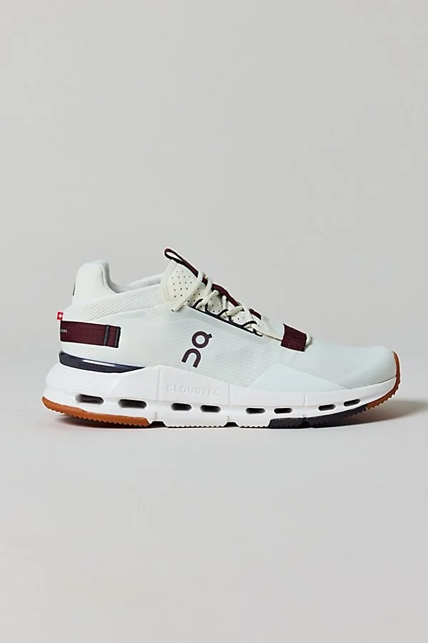 On Women's Cloudnova 2 Sneaker in All White - Image 10